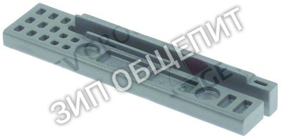 Направляющая для двери Elettrobar, Д 109мм, Ш 25мм, В 18мм для 915150 / 915151 / 915152 / 915154 / 915155