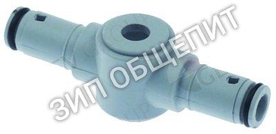 Крест ополаскивателя Kromo, монтаж сверху/снизу, ø 23, В 25мм для AQUA-50 / AQUA-80 / DUPLA-50 / KP70-EL / KP85-EL