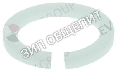 Кольцо дистанционное для ополаскивателя-коромысла Kromo, монтажный ø 11мм, В 1,5мм, ø 14,4мм для AQUA-50 / AQUA-80 / DUPLA-50