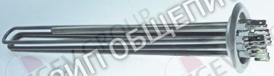 Элемент нагревательный ТЭН Kromo, 5кВт, 254/440В для AQUA-50 / AQUA-80 / DUPLA-50 / KP70-EL / KP85-EL