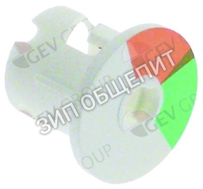 Диск поворотный Kromo, оранжев./зелён., ø диска 21мм для K35 / K36 / K37 / K40 / K41-LUX