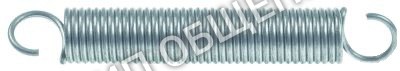 Пружина растяжения Kromo, ø 20, общая длина 140мм, ø проволоки 3мм для K70