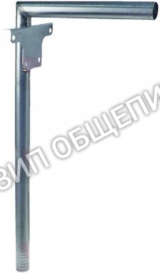 Трубка для воды Kromo, Д 635мм, нержавеющая сталь для HOOD-110 / HOOD-110-E / HOOD-130 / HOOD-130-ELETTRONICA