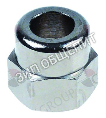 Гайка накидная 3/8" Bezzera для B2000 / ELLISSE / ELLISSE-EBBIS / ELLISSEAL / ELLISSEAL-EBBISAL