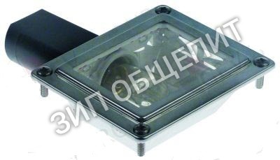 Светильник в сборе  для Convotherm 55x70мм 230В 15Вт цоколь E14 прямоугольн.