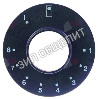 Панелька 0C0318 Electrolux, термостат 1-8 для 178134 / 178136 / 178434 / 178436 / 200275 / 200276 / 200277