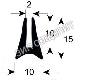 Уплотнитель Fagor HMM 6/11 / VECM 6/11 / HMM 10/11 / VECM 10/11 / HMM 10/21 / VECM 10/21 / VECM 2 10/11