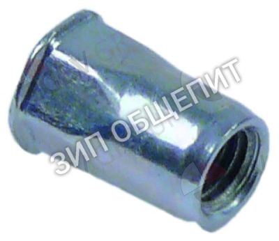 Гайка заклёпочная Q221342000 Fagor, шестигранник для FTE6-05L / FTE6-05R / FTE6-10L / FTE6-10L+R / FTE6-10R / FTE7-05