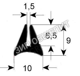 Уплотнитель  для MBM Italia FCE10 - FCE6 FEC060 - FEC065 - FEC100 - FEC200 - FEMD065 FEMD066 - FEMD200 - FEMD201 - FEM060 - FEM0