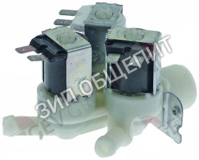 Клапан электромагнитный прямой 12115418 Fagor, тройн., тип 369 для AG-061 / AG-061W / AG-101 / AG-101W / AG-102 / AG-102W