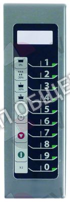 Блок клавиатуры 53001735 Menumaster для DFS11EA-P1330220M / DFS18E-P1330222M / MFS18TS-P2001008M