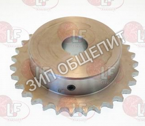  Звездочка верхняя вала RG101012 цепи для тестомеса GAM TSV 16-20