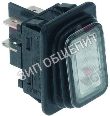 Выключатель балансирный кнопочный 3124035 Winterhalter, освещён. для GS23 / GS23H / GS25 / GS27 / GS4