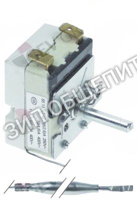 Термостат A039882 Bartscher, серия 55.13_, 60-190 °C для A150107, A150207