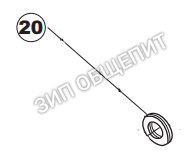Уплотнение для трубы 408006 ДЛЯ ПММ DEXION МОДЕЛИ D500LS