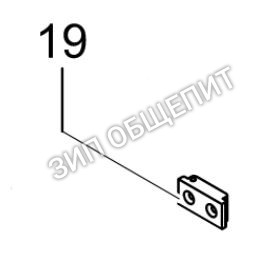 Петля 161175 для пароконвектомата Dexion модели DFEM220L