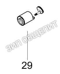 Внутренний замок RIC0004108 для пароконвектомата Dexion модели DFEM220L