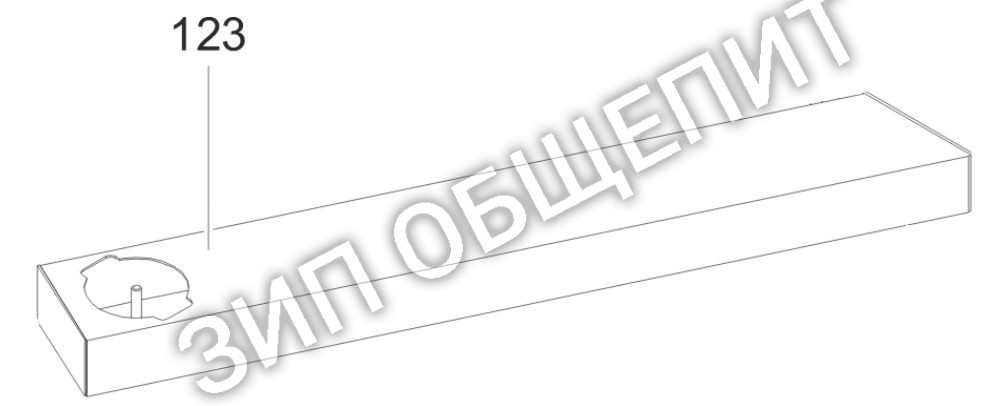 Слив 162516 для пароконвектомата Dexion модели DFEM220L