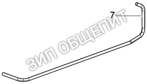 Распределитель воды 167104 для паровой бани Dexion модели LX7EC4