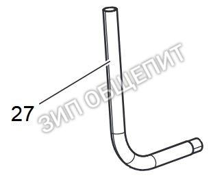 Колено RTCU700322 для паровой бани Dexion модели LX7EC4