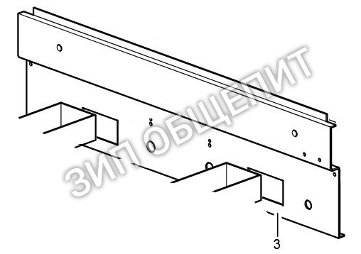 Панель управления PACU600185 для лавового гриля Dexion модели MG086-13-014P