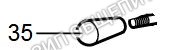 Рукоятка RTCU700478 для лавового гриля Dexion модели MG086-13-014P
