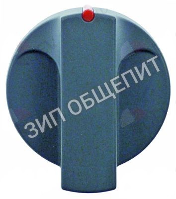 Рукоятка регулировочная Bertos, нулевое обозначение, ø 69, ø оси 8x6,5мм, срез сверху, выпуск с 11/2011 для E9P2M / E9P4M