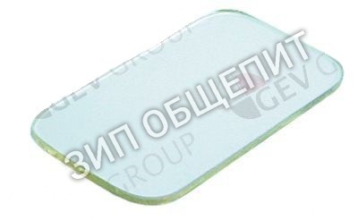 Ламповое стекло Bertos, Д 110мм, Ш 65мм, толщина материала 5мм для FME06M / FME10 / FME10EP / FME10M / FME20 / FME20M / FME6