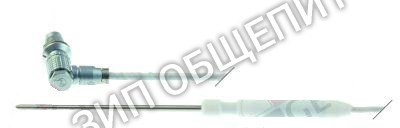 Датчик температурный Bertos, погружной, для измерения температуры в толще продукта, Pt100, кабель PTFE, датчик -40 до +250