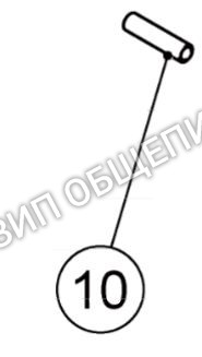 Трубка 461623-01 для льдогенератора Hoshizaki модели FM-300AKE