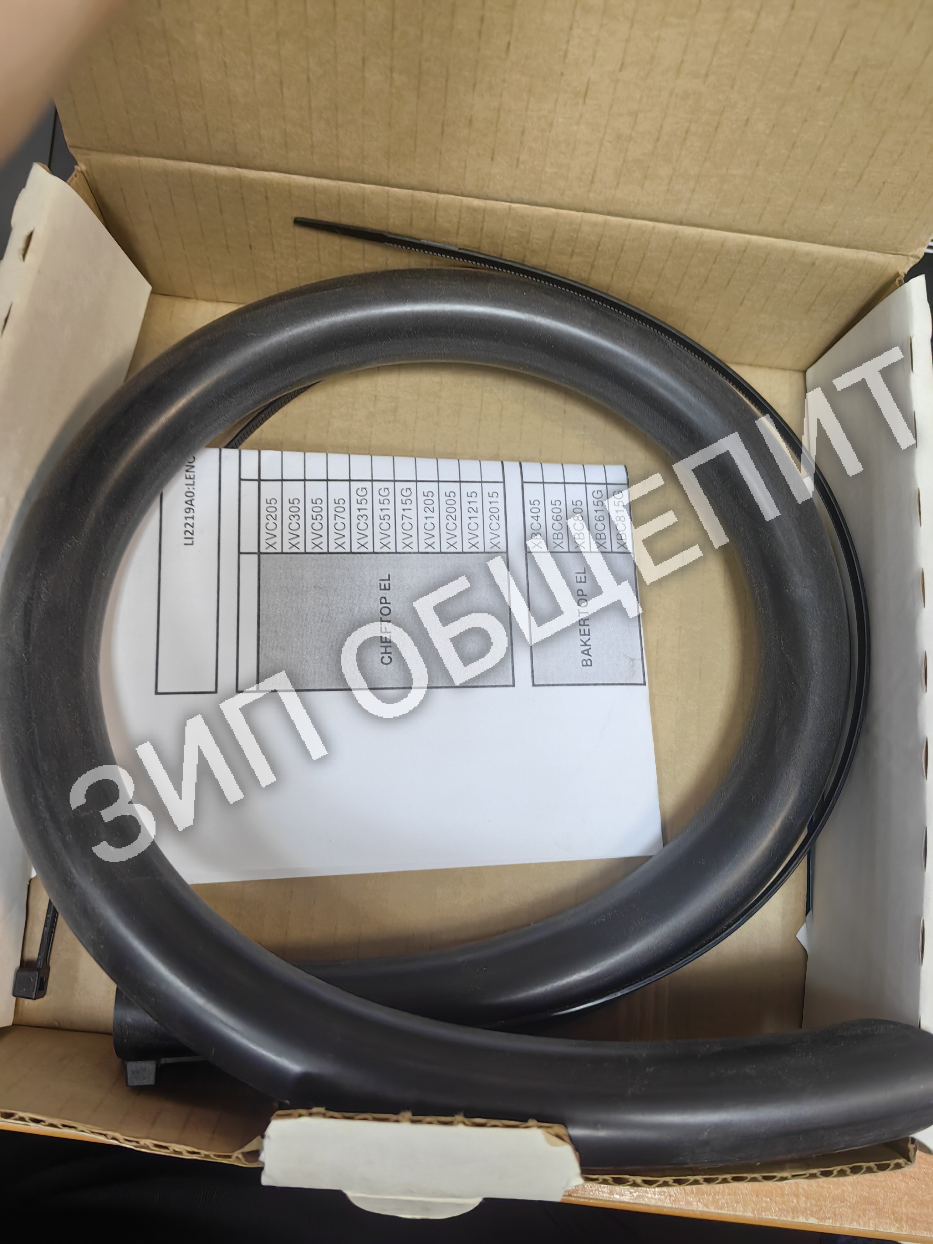 Патрубок силиконовый KTB1927A, TB1690A0 пароконвектомата Unox