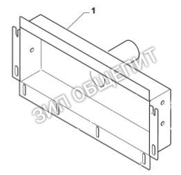 Внутренняя труба W3I1010 для пицца-печи OEM модели S435-3