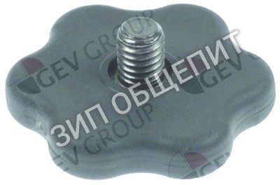 Болт с накатанной головкой Angelo-Po, ø 34, резьба M6 для LF50 / LF50E / LF50E-VERS.122012 / LF50E-VERS.2007 / LF50EM