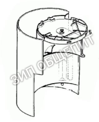Контейнер BR67000693 для френч-пресса DeLonghi модели Aromaster 12