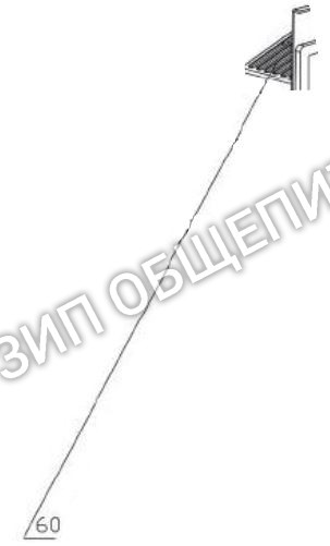 Наклонная поверхность AA279 для льдогенератора Buffalo модели T316