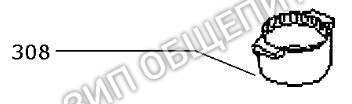 Держатель в сборе 58760 для эспрессо-машины Jura модели DUETTO