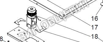 Помпа (комплект) 8FG0015A01 льдогенератора La Minerva  230/50 