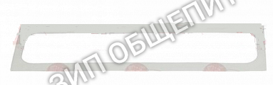 Уплотнитель стекла 415х107х3 мм  для Pizza-Group A94GU65002 ENTRY 