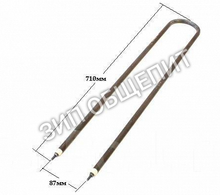 ТЭН 140А13/0,8 S220 для ПЭСМ-4Ш