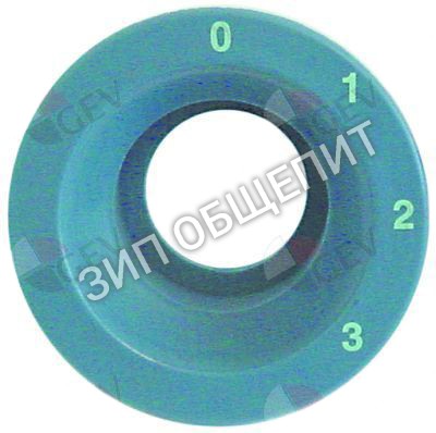 Корпус детали Dihr, серо-голуб., кругл., 0-3 для Gastro12S / H600 / H600-Olis / HT11S / HT11S-1081070-Olis
