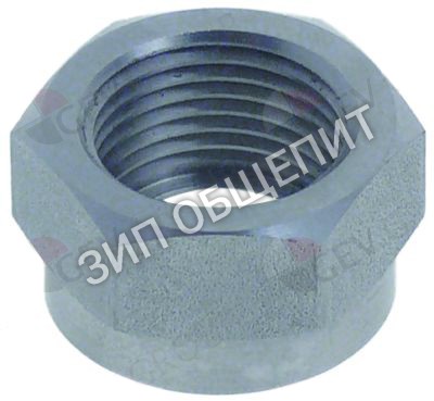 Гайка Dihr, резьба 3/8", В 13мм, ширина зева ключа 22 для GRANUL1000 / GRANUL900 / GRANUL900-Olis