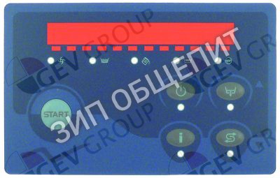 Клавиатура плёночная Dihr, 5 кнопок, Д 155мм, Ш 95мм для HT11E / HT11S / HT12E-Lift / HT12E-Plus / LP1-800