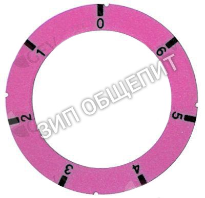 Маркировка регулировочной ручки Dihr, 7ми-шагов., красн. для S1 / S2 / SALAMANDRA-S1 / SALAMANDRA-S2