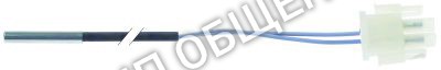 Датчик температурный Dihr, NTC 10kOhm, кабель силикон, датчик -40 до +110 для AX161 / AX250 / AX250-1080760-Olis