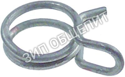 Зажим шланговый 423011 Elettrobar для 050F, 050FP, 11F, 11F-DVGW, 11FD, 11R, 11RD, 21F, 21FD, 21R, 21RD, 22F, 22R, 2312-001